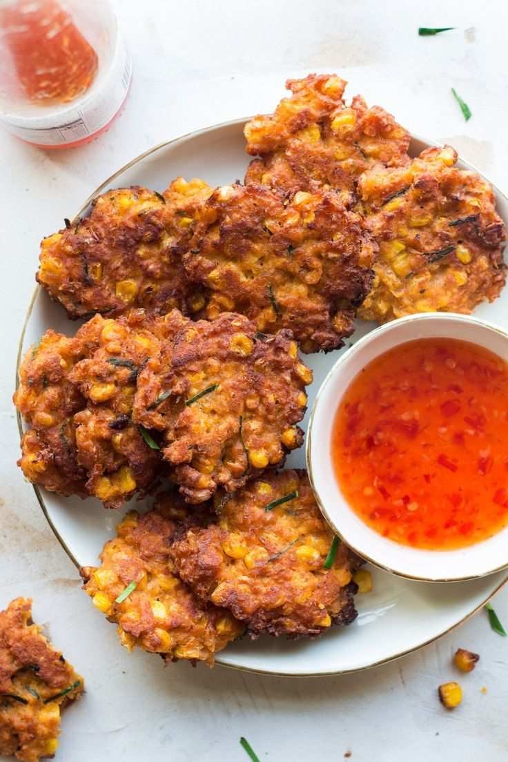 thai corn fritters